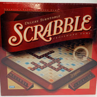 Scrabble Deluxe Turntable Game - 2001 - Milton Bradley - New/Sealed