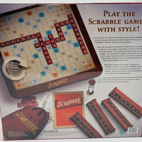 Scrabble Deluxe Turntable Game - 2001 - Milton Bradley - New/Sealed