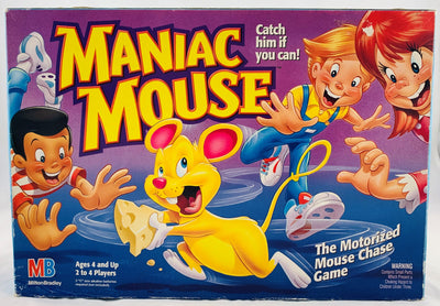 Maniac Mouse Game - 1993 - Milton Bradley - New