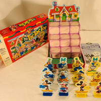 Mickey's 3-D Tic Tac Toe - 1998 - Milton Bradley - Great Condition