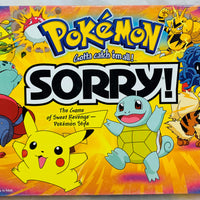 Sorry! The Pokemon Edition Game - 2000- Parker Brothers - Great Condition