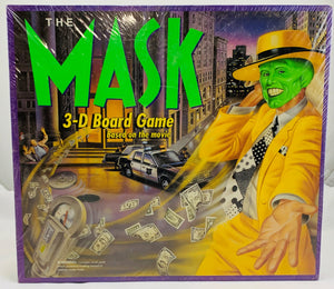Mask 3-D Board Game - 1994 - Milton Bradley - New/Sealed