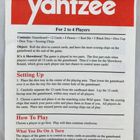 Showdown Yahtzee Game - 1991 - Milton Bradley - Great Condition