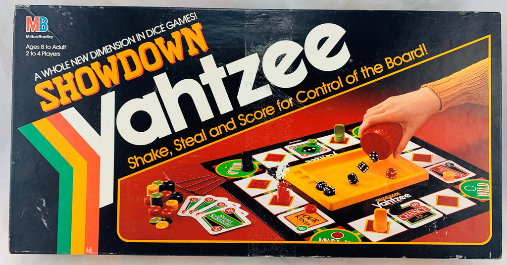 Showdown Yahtzee Game - 1991 - Milton Bradley - Great Condition
