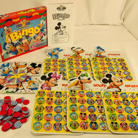 Disney Mickey Bingo Game - 1998 - Milton Bradley - Great Condition