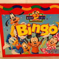 Disney Mickey Bingo Game - 1998 - Milton Bradley - Great Condition