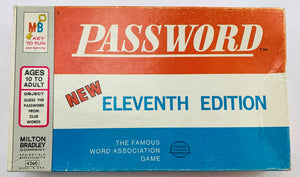 Password Game 11th Edition - 1969 - Milton Bradley - Great Condition