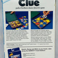 Clue Travel Game - 1990 - Parker Brothers - Great Condition