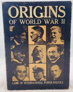 Origins of World War II Game  - 1971 - Avalon Hill - New