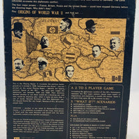 Origins of World War II Game  - 1971 - Avalon Hill - New