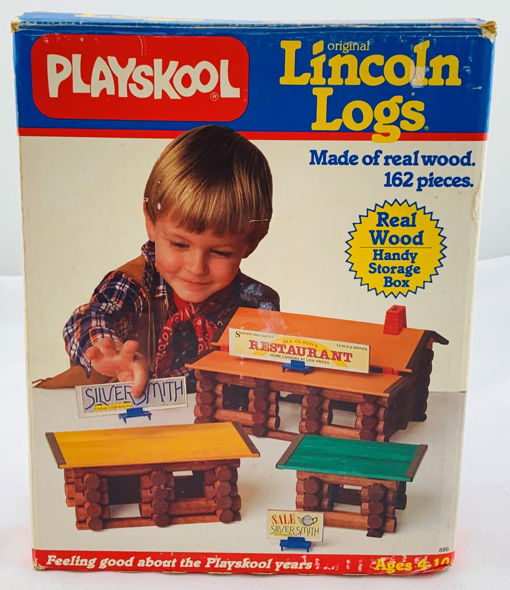 Lincoln Logs Set #886 - Playskool - Complete - Great Condition