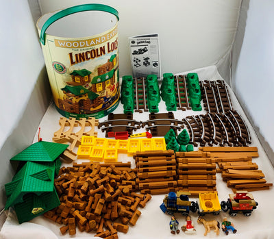 Lincoln Logs Woodland Express Set - Complete - Great Condition