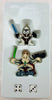 Star Wars Galactic Heroes Game Obi Wan vs General - 2008 - Milton Bradley - Great Condition