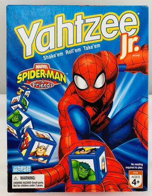 Spider-man and Friends Yahtzee Game - 2006 - Hasbro - Great Condition