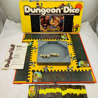 Dungeon Dice Game - 1977 - Parker Brothrs - Great Condition