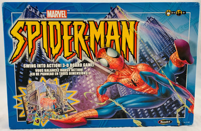 Spider Man Swing Into Action 3D Game - 2003 - Rose Art - New