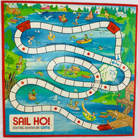 Sail Ho Boating Adventure Game - 1973 - Milton Bradley - Very Good Condition
