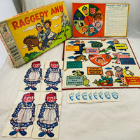 Raggedy Ann Game - 1956 - Milton Bradley - Very Good Condition