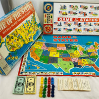 Game of the States - 1975 - Milton Bradley - Good Condition