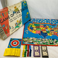 Game of the States - 1956 - Milton Bradley - Good Condition