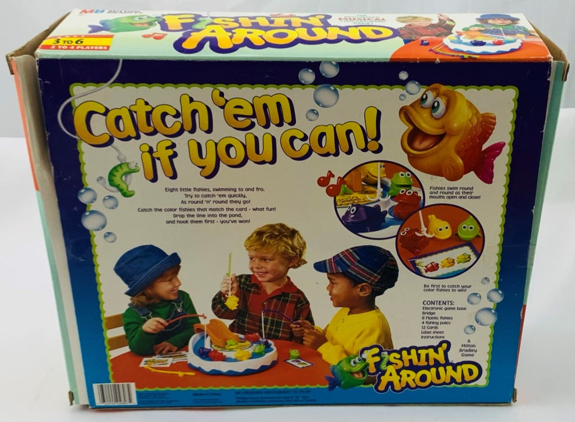 Fishin' Around Game 1996 Milton Bradley Great Condition Mandi's