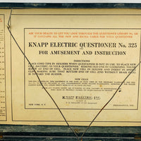 Knapp Electric Questioner - Working - Good Condition