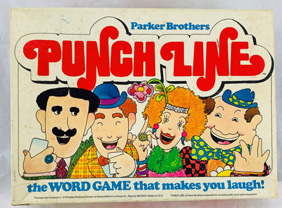 Punch Line Game - 1978- Parker Brothers - Great Condition