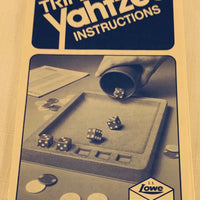 Triple Yahtzee Game - 1982 - Milton Bradley - Great Condition