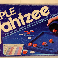 Triple Yahtzee Game - 1982 - Milton Bradley - Great Condition