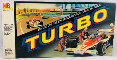 Turbo Game - 1983 - Milton Bradley - Near Mint Condition