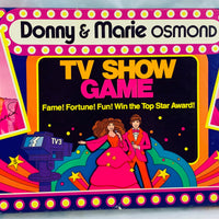 Donny & Marie Osmond TV Show Game - 1976 - Mattel - Near Mint Condition