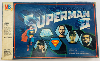 Superman II Game - 1981 - Milton Bradley - Good Condition