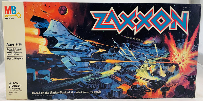 Zaxxon Game - 1982 - Milton Bradley - New | Mandi's Attic Toys