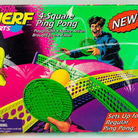 4 Square Ping Pong Set - 1996 - Kenner - Great Condition