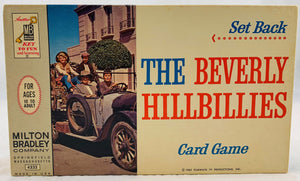 Set Back: The Beverly Hillbillies Card Game - 1963 - Milton Bradley - New