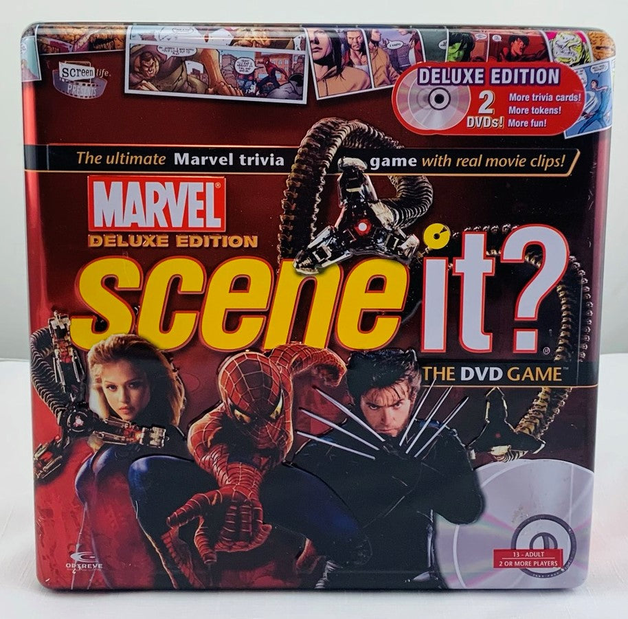 Marvel Scene It Deluxe Game - 2006 - Mattel - New Old Stock