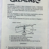 Gremlins Game - 1984 - Golden - Near Mint Condition