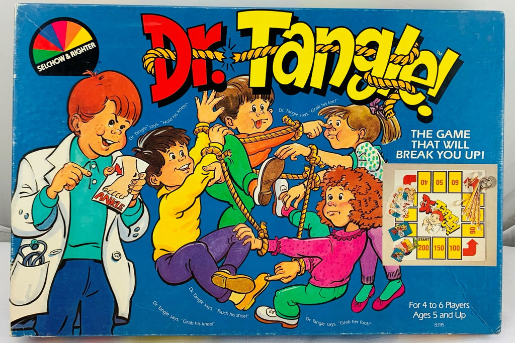 Dr. Tangle Game - 1987 - Selchow & Righter - Great Condition