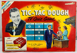 Tic Tac Dough Game 1st Edition - 1958 - Transogram - Great Condition