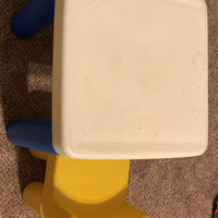 Little Tikes Child Size Activity Table with 1 Chunky Chair -  Great Condition