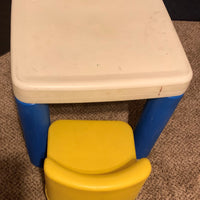 Little Tikes Child Size Activity Table with 1 Chunky Chair -  Great Condition