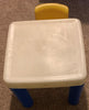 Little Tikes Child Size Activity Table with 1 Chunky Chair -  Great Condition