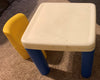 Little Tikes Child Size Activity Table with 1 Chunky Chair -  Great Condition