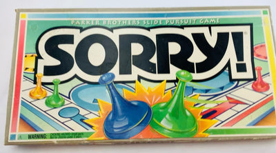 Sorry! Game - 1992 - Parker Brothers - Good Condition