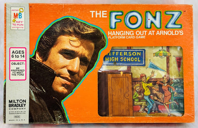 The Fonz: Hanging Out at Arnold's Game - 1976 - Milton Bradley - Great Condition