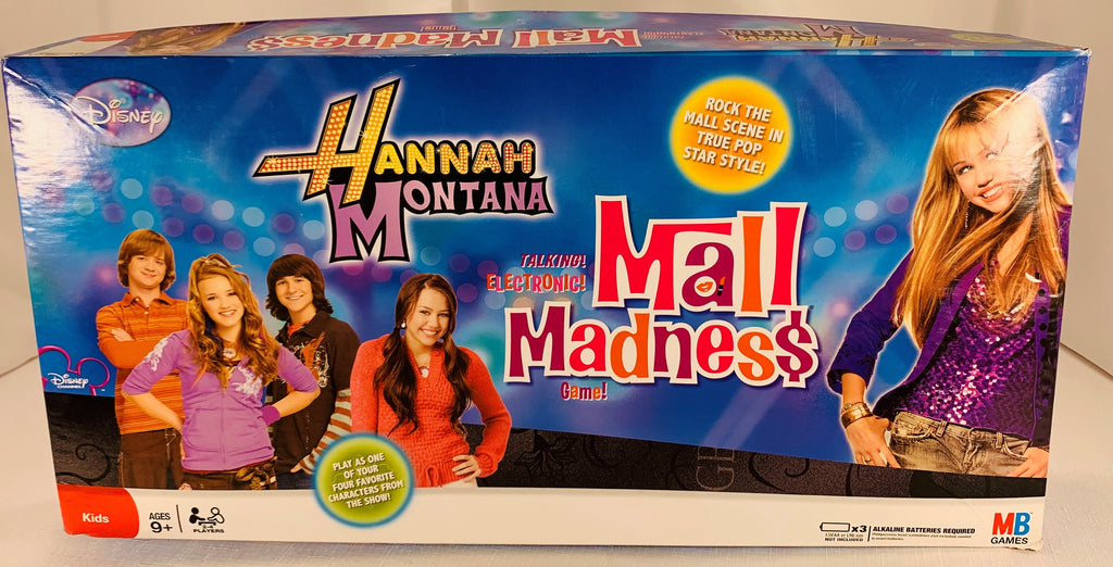 Hannah Montana Mall Madness Game - 2008 - Milton Bradley - Great Condition