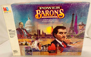 Power Barons Game - 1986 - Milton Bradley - Great Condition