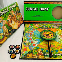 Jungle Hunt Game - 1983 - Milton Bradley - Great Condition