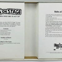 Kids on Stage Charades Game - 1988 - University Games - Great Condition
