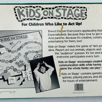 Kids on Stage Charades Game - 1988 - University Games - Great Condition